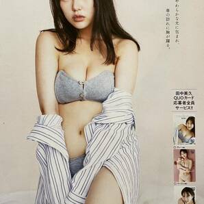 ヤングチャンピオン 田中美久 クオカード応募用紙3枚の画像2