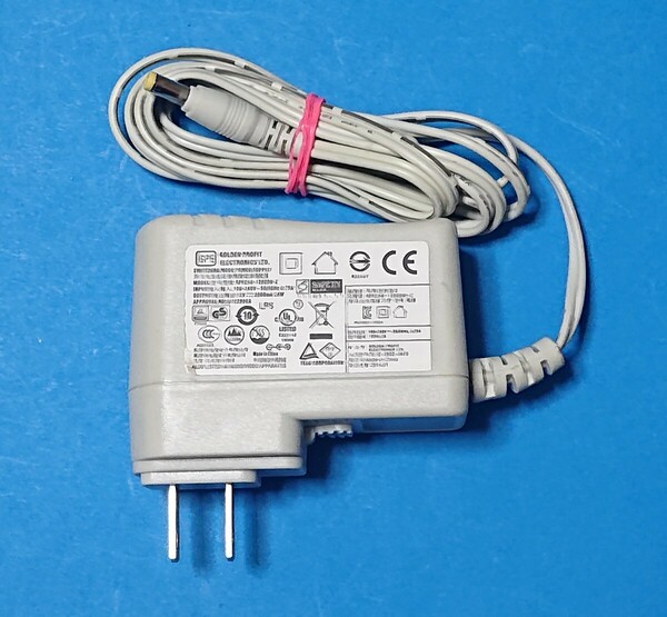 送料無料 即決 GPE248-120200-Z 12V 2A ACアダプタ MUJI 無印良品 壁掛けCDプレーヤー CPD-4用 TEAC ティアック互換 GEP248 管白2 