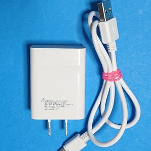 送料無料 即決 HUAWEI スマホ 急速充電 USB QUICK CHARGE HW-090200JHQ アダプタ P30 lite 他用 5V 9V 2A TYPE-Cケーブル付属 充電器 管白2