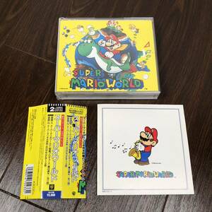 スーパーマリオワールド サウンドトラック CD 2枚組 帯あり