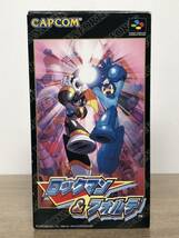 【SFC】ロックマン＆フォルテ /箱・説明書あり スーパーファミコン ソフト CAPCOM カプコン_画像6