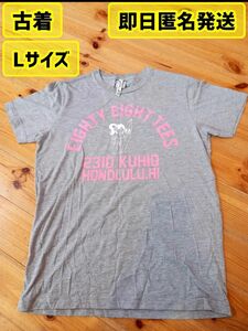 88tees Tシャツ グレー size：L エイティーエイトティーズ