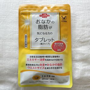 ◇大正製薬◇おなかの脂肪が気になる方のタブレット◇葛の花由来イソフラボン◇90粒◇