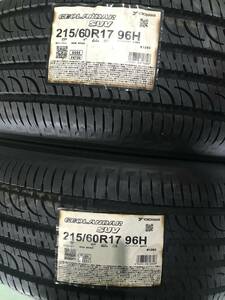 2404-06 ●2本のみ● 215/60R17 G055 ジオランダー SUV 2019年製 ヨコハマ 未使用品！！