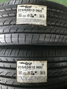 2404-17 ●2本のみ● 215/65R15 96H ブルーアース RV-02 2020年製 ヨコハマ 未使用品！！