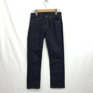 EZ3335●RALEIGHDENIM デニム7パンツ●25●インディゴブルー ラリーデニム バーニーズ