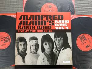 MANFRED MANN'S EARTH BAND LIVE AT THE BBC 70-73 RADIO DAYS 3LP MANFRED MANN CHAPTER THREE