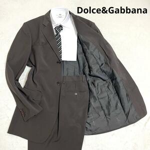 445 Dolce&Gabbana Dolce and Gabbana выставить костюм Brown 50