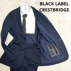 525 BLACK LABEL CRESTBRIDGE Black Label k rest Bridge выставить костюм темно-синий L