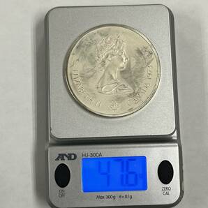 1円～ モントリオールオリンピック 記念銀貨 10ドル 5ドル 銀貨 古銭 記念の画像3