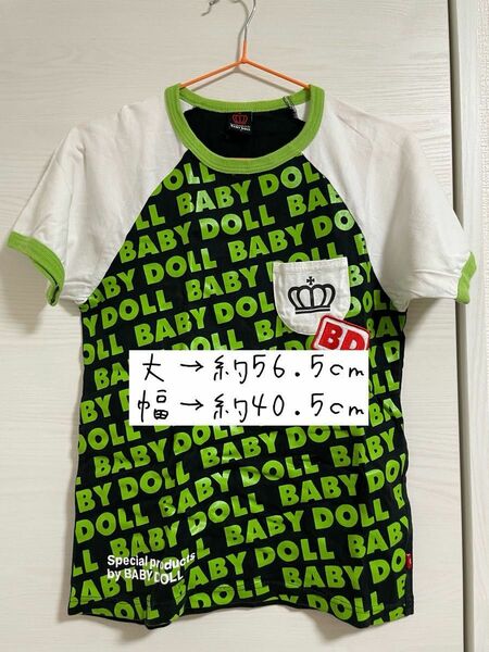 baby doll ミッキーマウスTシャツ