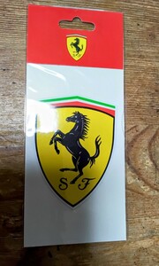 【イタリア物】フェラーリ　ステッカー　大　正規品　ホログラム有り