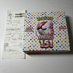 ポケモンカードゲーム151 1BOX 強化拡張パック