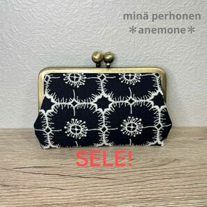 ミナペルホネン/anemone/コンパクト財布（カードケース）