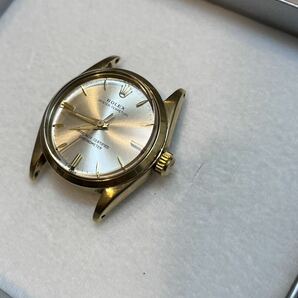 希少 18金 14金 無垢 ROLEX ロレックス オイスターパーペチュアル 6548 18k 14kの画像2