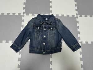 GAP キッズデニムジャケット 90 美中古ギャップ Gジャン