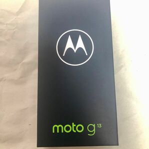 未使用　moto g13 6.5インチ メモリー4GB ストレージ128GB ラベンダーブルー　 モトローラ SIMフリー