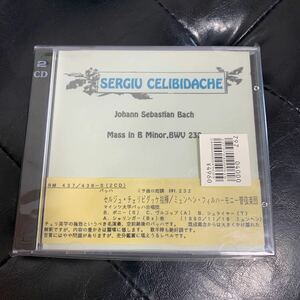 SERGIU CELIBIDACHE セルジュ・チェリビダッケ　バッハ　ミサ曲　ミュンヘン　フィルハーモニー　CD クラシック