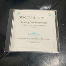 SERGIU CELIBIDACHE CD ベートーヴェン　クラシック　シュトゥットガルト_画像1