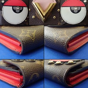 ◎LOUIS VUITTON ルイ ヴィトン モノグラム ポルトフォイユ・サラ ラブリーバード M64464 限定品 長財布の画像4