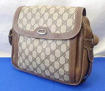 ◎GUCCI　グッチ　オールドグッチ　ショルダーバッグ　経年　GG柄　ヴィンテージ　レディース　クロスボディ_画像1