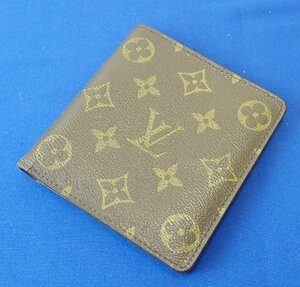 ◎LOUIS VUITTON　ルイ ヴィトン　モノグラム　ポルトカルト ビエ 10カルトクレディ　Ｍ60883　二つ折り札入れ　難あり