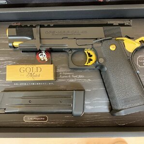 ■東京マルイ HI-CAPA 5.1 GOLD Match ハイキャパゴールドマッチ エアーソフトガン ハイキャパ ゴールドマッチ ASGKの画像2