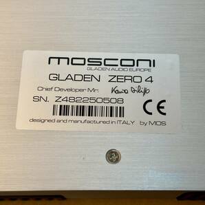 モスコニ MOSCONI ZERO4 ハイエンドAB級4chパワーアンプの画像8