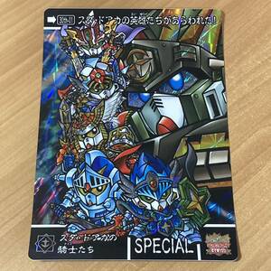 [極美品] SDガンダム外伝30th スペシャル スダ・ドアカの騎士たち ジャンボカードダス キラ CR P