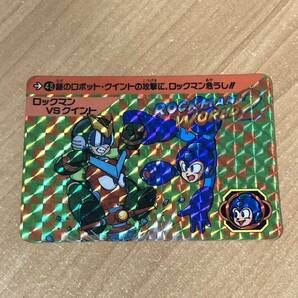 ロックマン2 ロックマンvsクイント カードダス キラ CAPCOM CR V25の画像1