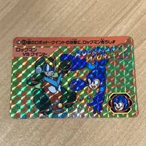 ロックマン2 ロックマンvsクイント カードダス キラ CAPCOM CR V25_画像1