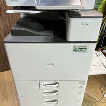 C567【神奈川県厚木市・良品】【RICOH】　リコー　A3カラー複合機 ☆ MP C4504☆　直接引き取り限定 FAX プリンター スキャナ USB オフィス_画像9