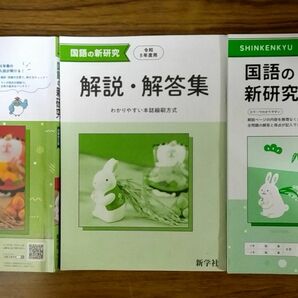 令和5年度版 国語の新研究･新研究定着ノート