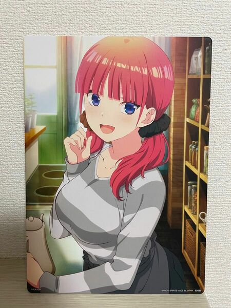 五等分の花嫁 一番くじ 書き下ろしイラストボード 中野二乃