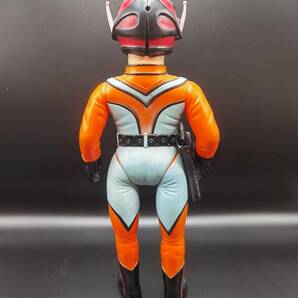 【257】TAC隊員 北斗星司 ウルトラマンA ／ ブルマァク ／ ◎ソフビ （中古）／ 1円スタート／ゆうパック80サイズ ／金曜日発送の画像3