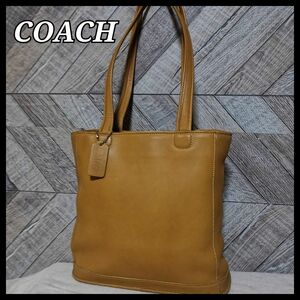 COACH コーチ USA製トートバッグ オールドコーチ グラブタンレザー