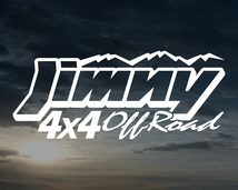 Jimny 4x4 OffRoad カッティングステッカー 2枚セット 170mm×71mm 送料無料!! ジムニー オフロード_画像3