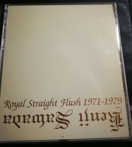 70年代～90年代専門CDショップ　沢田研二　美品　ROYAL STRAIGHT FLASH 1971-1979　2CD 2024 0405出品 匿名迅速発送 曲目画像掲載 送料無料