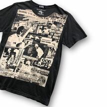 【HYSTERIC GLAMOUR】ヒステリックグラマー Mark Stewart マークスチュワート プリントTシャツ 半袖Tシャツ バックプリント 日本製 (M)_画像3