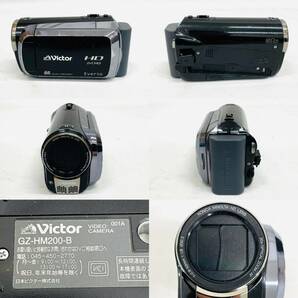 ★32 ビデオカメラ まとめて5点 Panasonic/パナソニック Victor/ビクター HITACHI/ヒタチ デジタルビデオカメラの画像3