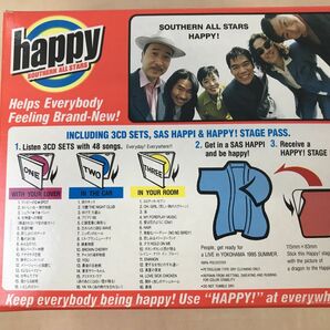 SOUTHERN ALL STARS HAPPY！ 全巻セット／CD3枚揃48曲 【はっぴ付／CD】の画像5