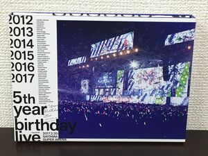 5th YEAR BIRTHDAY LIVE 2017.2.20-22 SAITAMA SUPER ARENA（完全生産限定盤）／乃木坂46 Blu-ray4枚揃 ポストカード・トレカ付【Blu-ray】