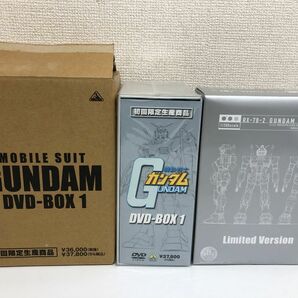 機動戦士ガンダム DVD-BOX1／初回限定生産／6枚組／MOBILE SUIT GUNDAM／【フィギュアのみ未開封：RX-78-2付】【DVD】の画像2