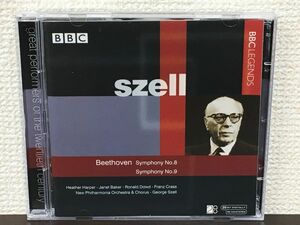 ベートーヴェン　交響曲第8番＆第9番　ニュー・フィルハーモニア管弦楽団　szell　【CD】