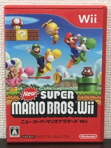 ニュー スーパーマリオブラザーズ　Nintendo NEW SUPER MARIO BROS. Wii 　任天堂 Wiiソフト