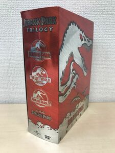 【日本語訳なし】ジュラシック・パーク トリロジー　JURASSIC PARK TRILOGY　全巻セット／DVD4枚揃　【DVD】