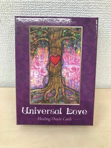 Universal Love　Healing Oracle Cards　(英語版解説書付)　【オラクルカード】