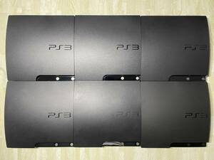 ◎1円～【動作品】PS3本体 6台セット CECH-3000B/2100B/2100A/2000A×3 プレステ3 PlayStation3 SONY ソニー まとめ売り 大量 管理YD22