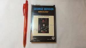 F[ western-style music cassette tape 11][GEORGE BENSON( George * Ben son)/BREEZIN'(b Lee Gin )]*wa-na- Pioneer * inspection ) domestic record album JAZZ