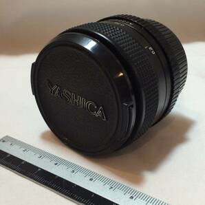 #D【カメラ機器11】YASHICA LENSヤシカ/ML 35㎜ 1:2.8●検)一眼レフAFフィルムカメラマニュアルフォーカスレンズキャップマウントパーツの画像1